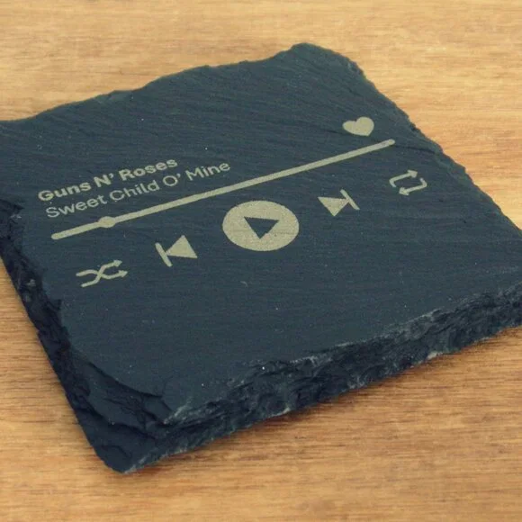 Custom Music Player Coasters (set of 4) - Picture 5 of 5